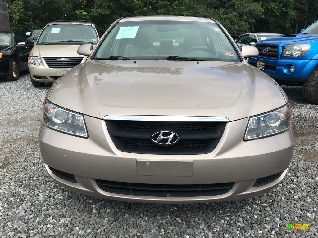 2006 Elantra GLS Sedan - Champagne Beige / Beige photo #8