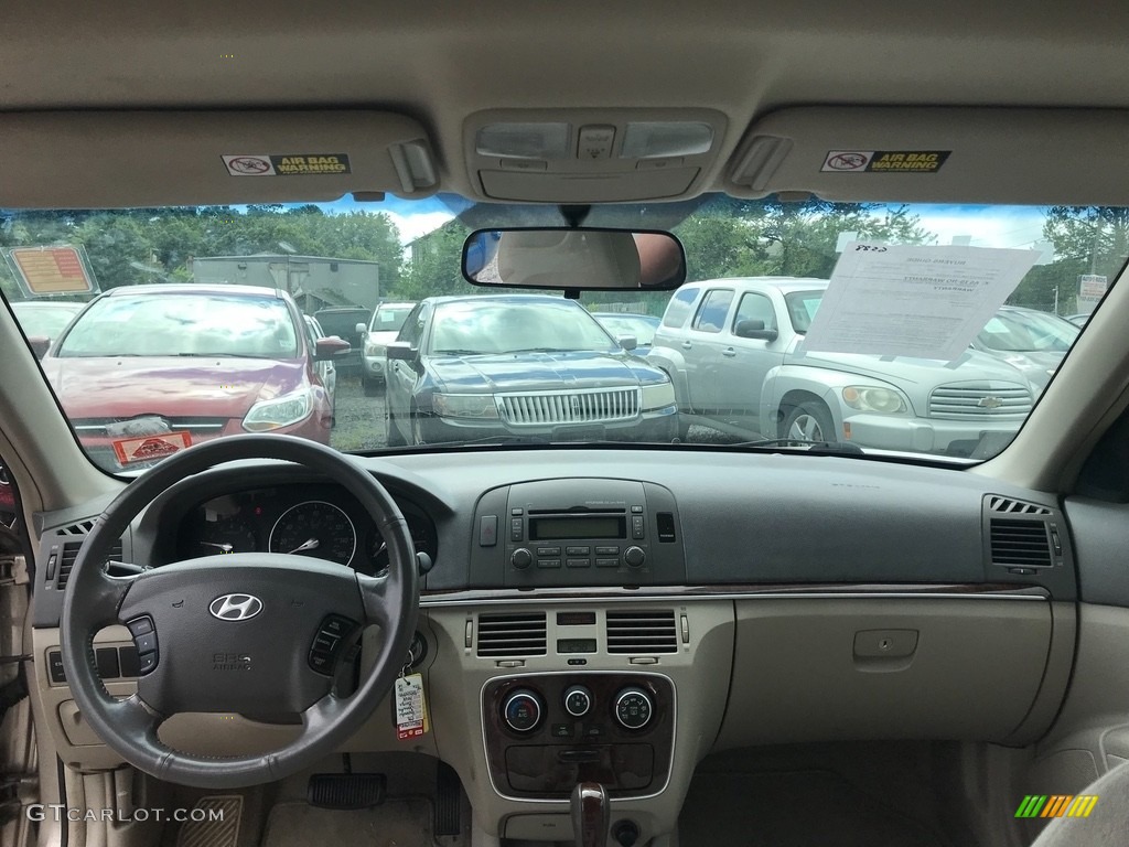 2006 Elantra GLS Sedan - Champagne Beige / Beige photo #12