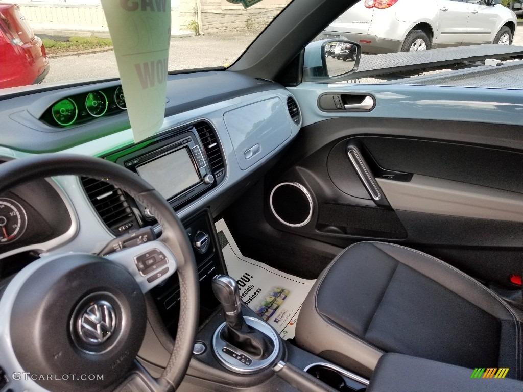 2013 Beetle TDI - Denim Blue / Titan Black photo #16