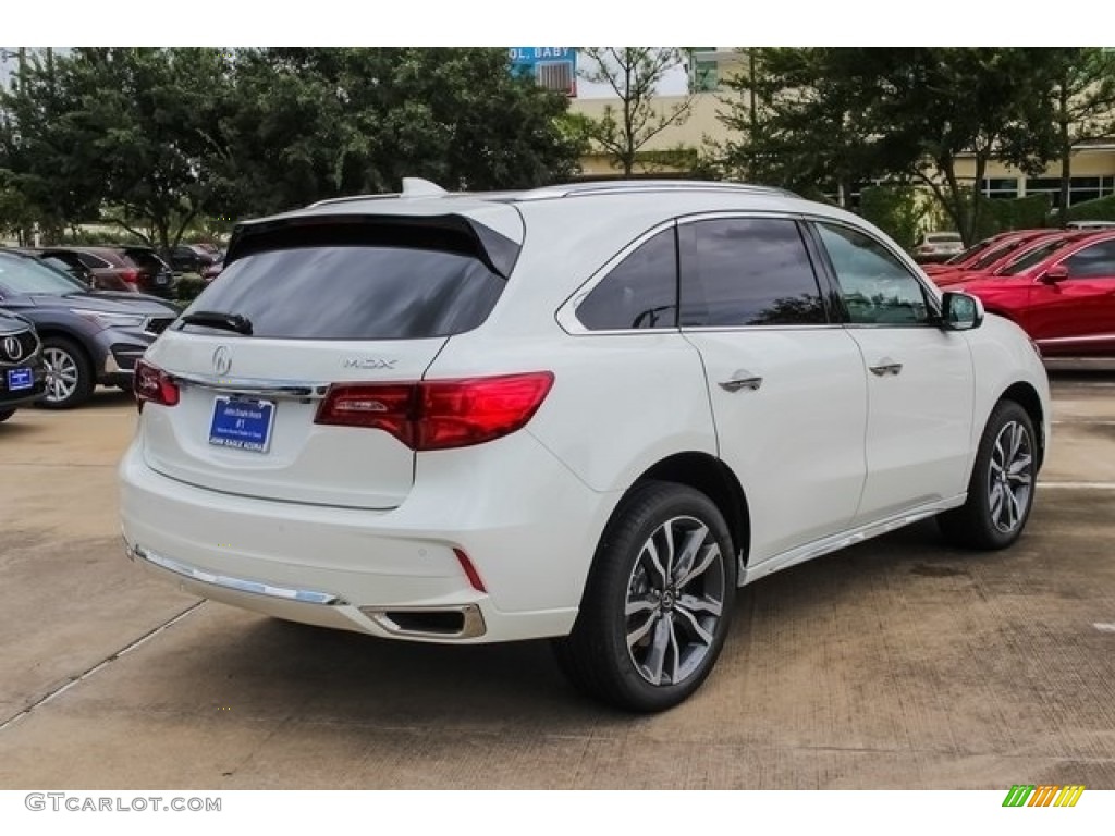 2019 MDX  - White Diamond Pearl / Espresso photo #7