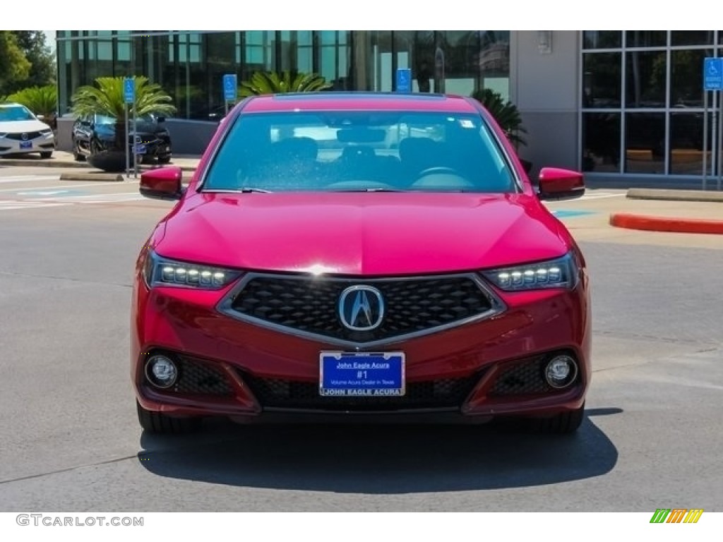 2019 TLX A-Spec Sedan - San Marino Red / Ebony photo #2