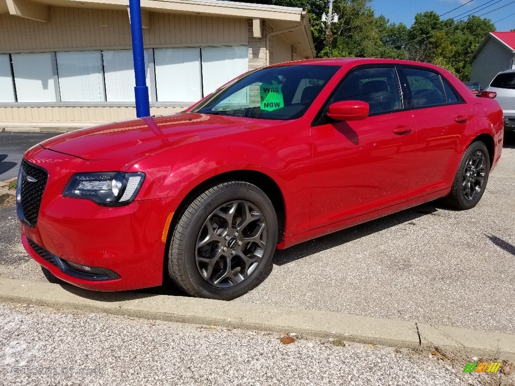 2016 300 S AWD - Redline Red Tri-Coat Pearl / Black photo #1