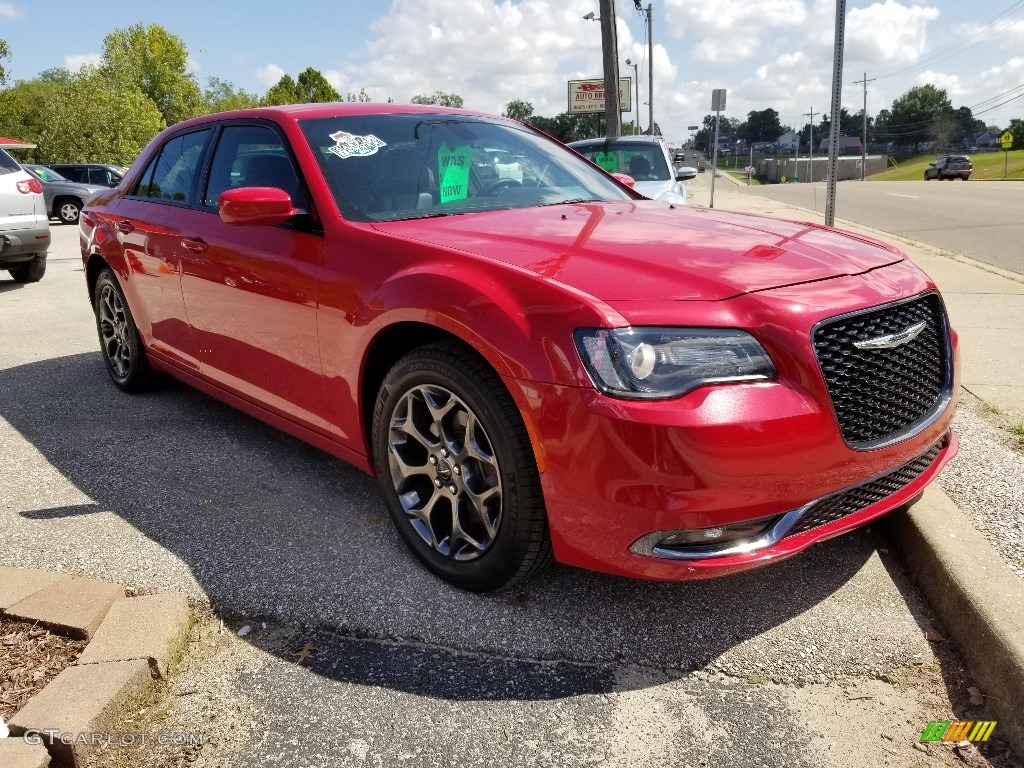 2016 300 S AWD - Redline Red Tri-Coat Pearl / Black photo #2