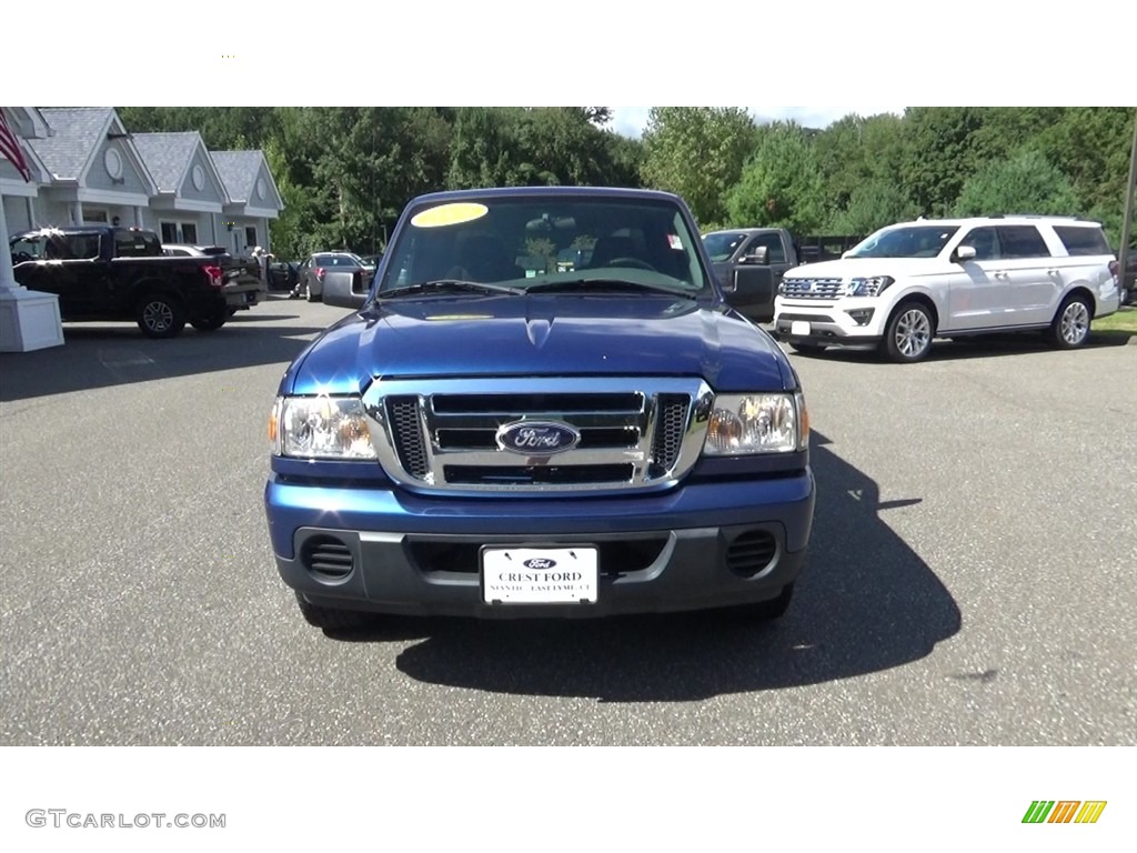 2009 Ranger XLT SuperCab - Vista Blue Metallic / Medium Dark Flint photo #2