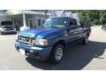 2009 Vista Blue Metallic Ford Ranger XLT SuperCab  photo #3