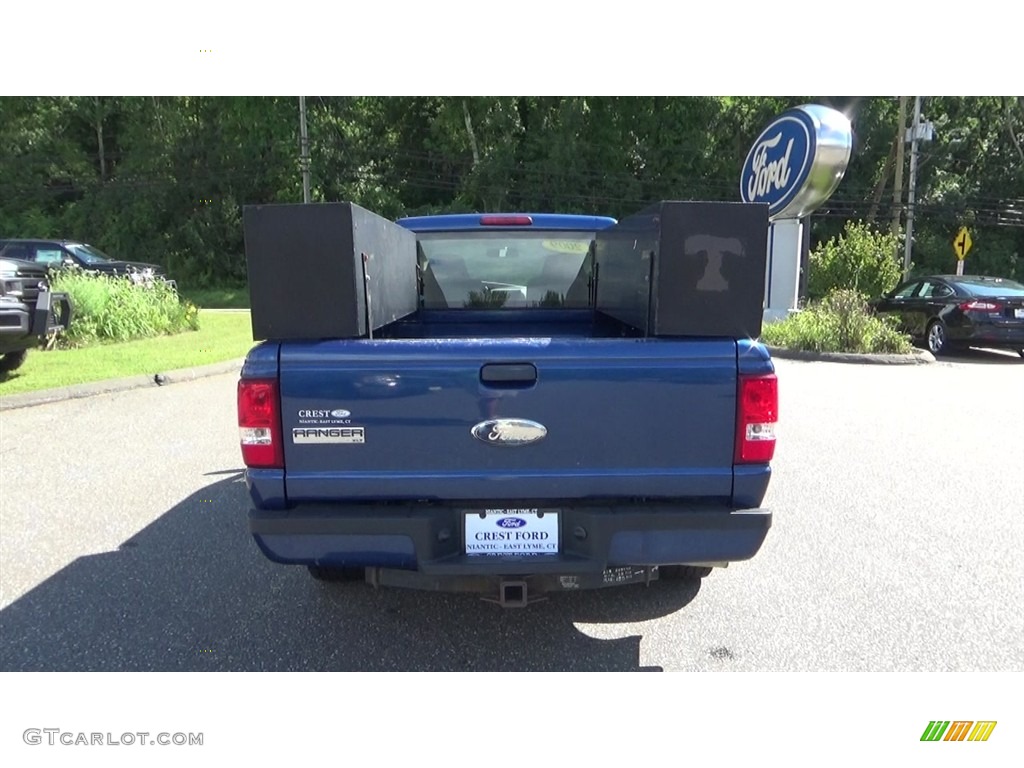 2009 Ranger XLT SuperCab - Vista Blue Metallic / Medium Dark Flint photo #6