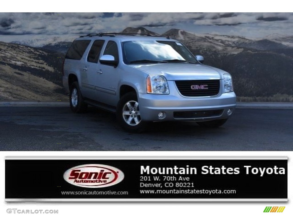 2013 Yukon XL SLT 4x4 - Quicksilver Metallic / Ebony photo #1