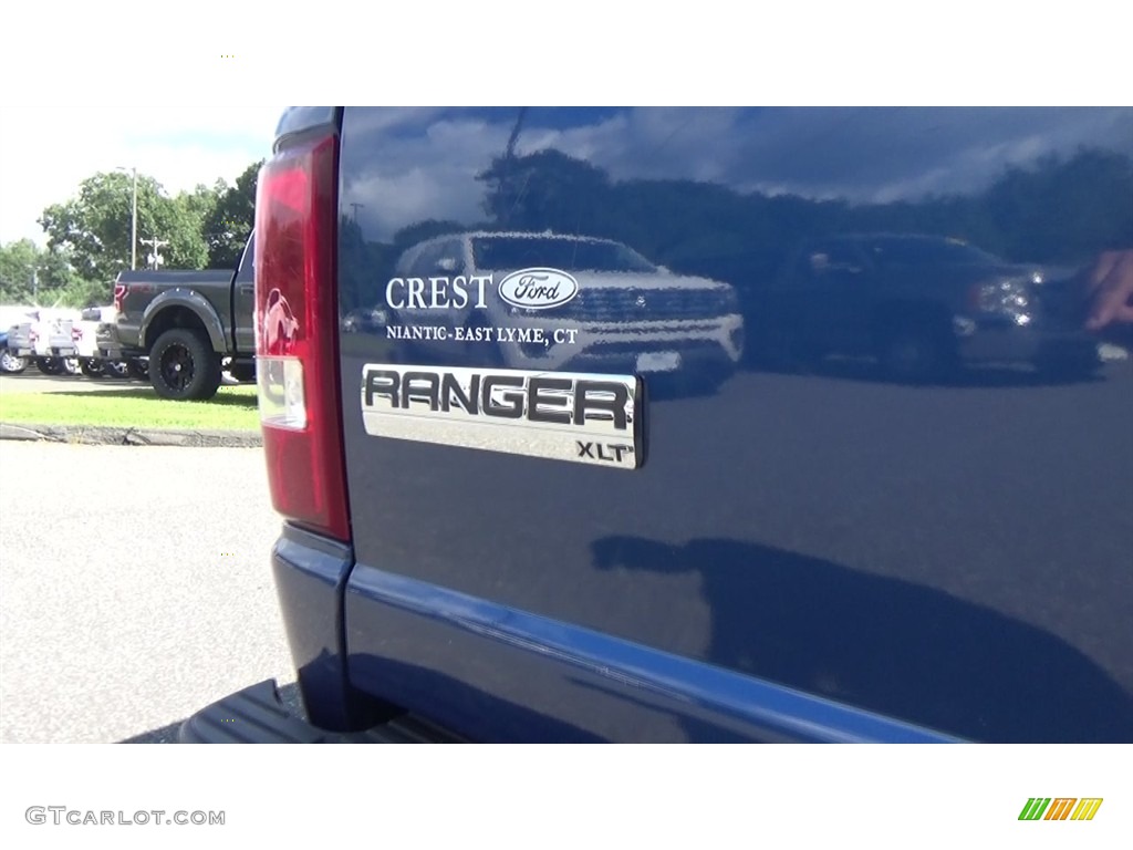 2009 Ranger XLT SuperCab - Vista Blue Metallic / Medium Dark Flint photo #9