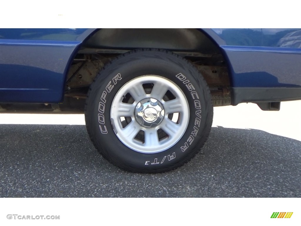 2009 Ranger XLT SuperCab - Vista Blue Metallic / Medium Dark Flint photo #16