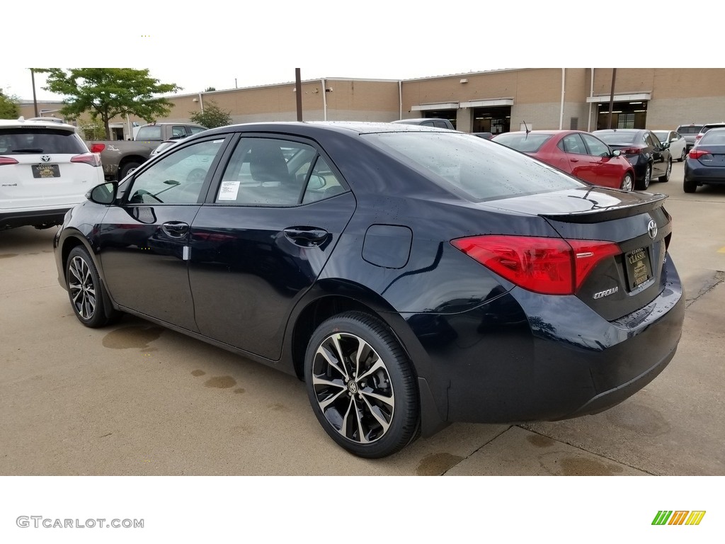 2019 Corolla SE - Galactic Aqua Mica / Black photo #2