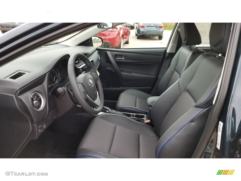 Black Interior 2019 Toyota Corolla SE Photo #129419777