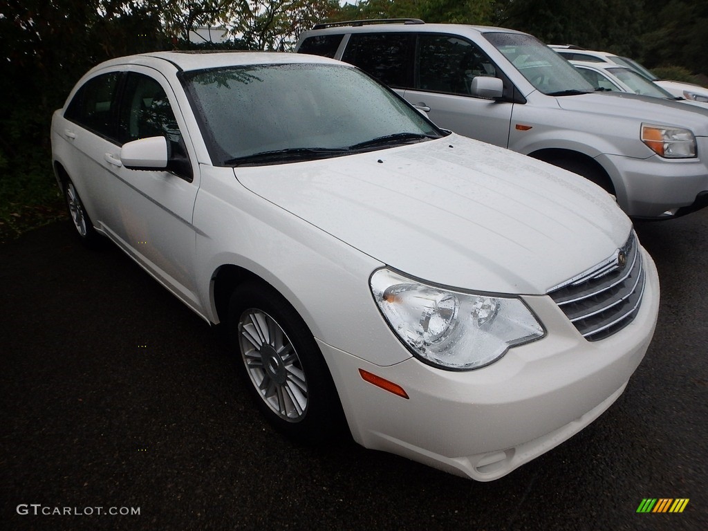 2009 Sebring Touring Sedan - Stone White / Dark Slate Gray photo #3