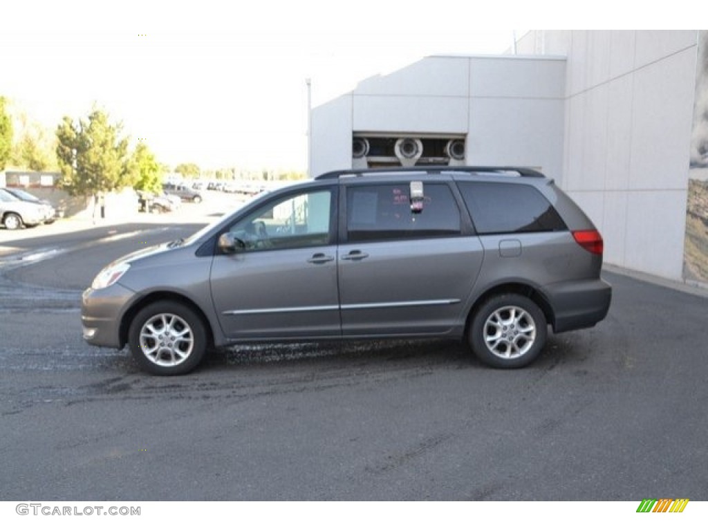 2004 Sienna XLE AWD - Phantom Gray Pearl / Fawn Beige photo #3