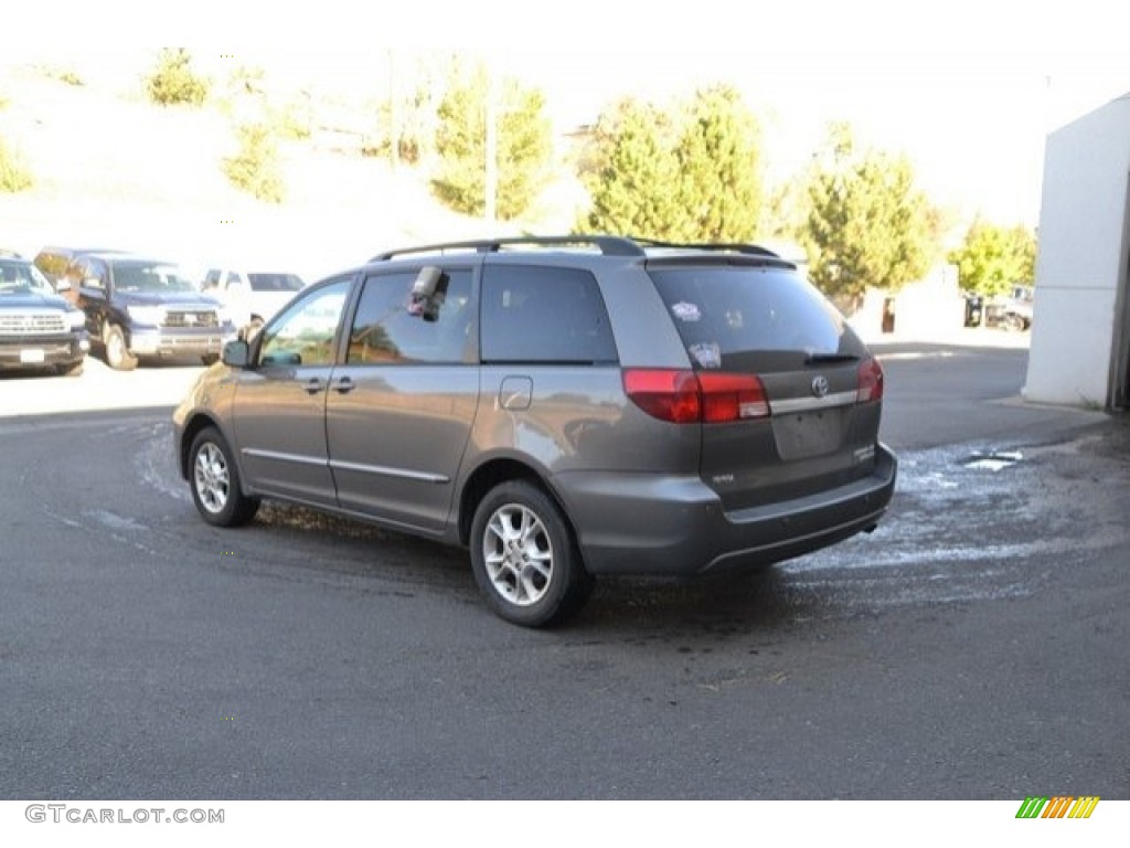 2004 Sienna XLE AWD - Phantom Gray Pearl / Fawn Beige photo #4