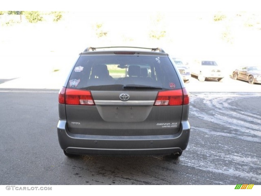 2004 Sienna XLE AWD - Phantom Gray Pearl / Fawn Beige photo #5