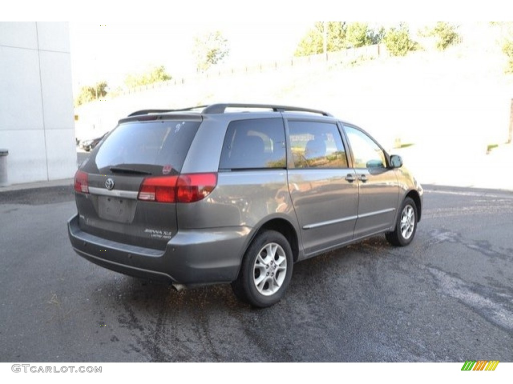 2004 Sienna XLE AWD - Phantom Gray Pearl / Fawn Beige photo #6