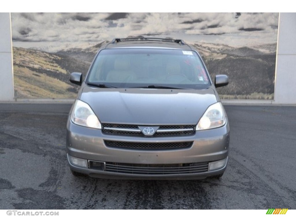 2004 Sienna XLE AWD - Phantom Gray Pearl / Fawn Beige photo #8