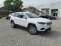 2019 Bright White Jeep Cherokee Latitude 4x4  photo #3