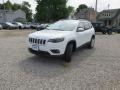 2019 Bright White Jeep Cherokee Latitude 4x4  photo #4