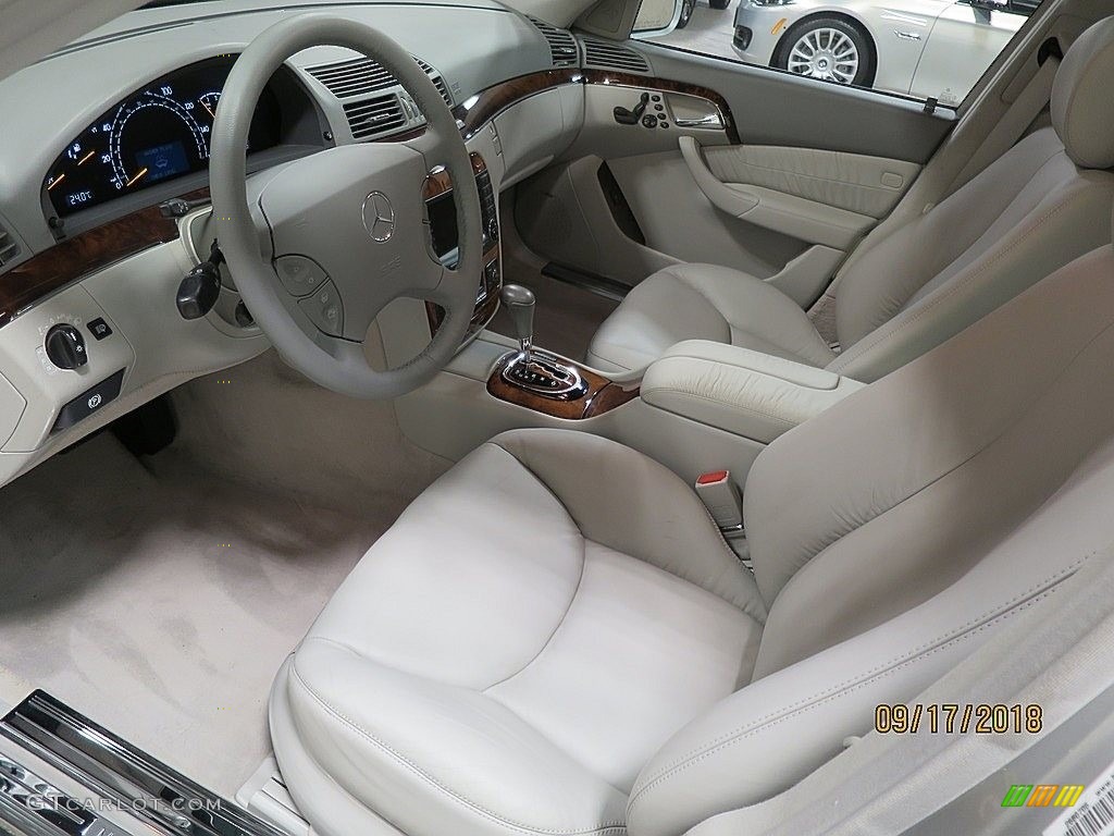 2005 S 500 4Matic Sedan - Brilliant Silver Metallic / Ash photo #13
