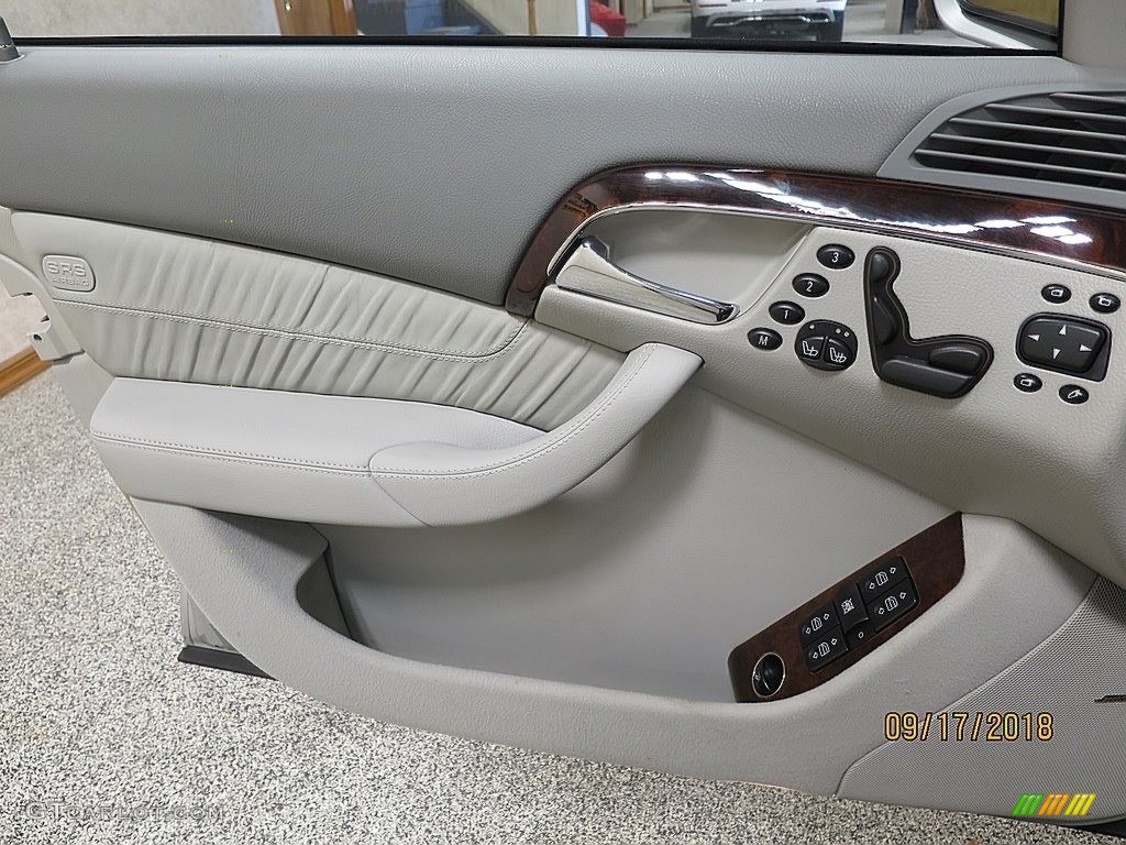 2005 S 500 4Matic Sedan - Brilliant Silver Metallic / Ash photo #20