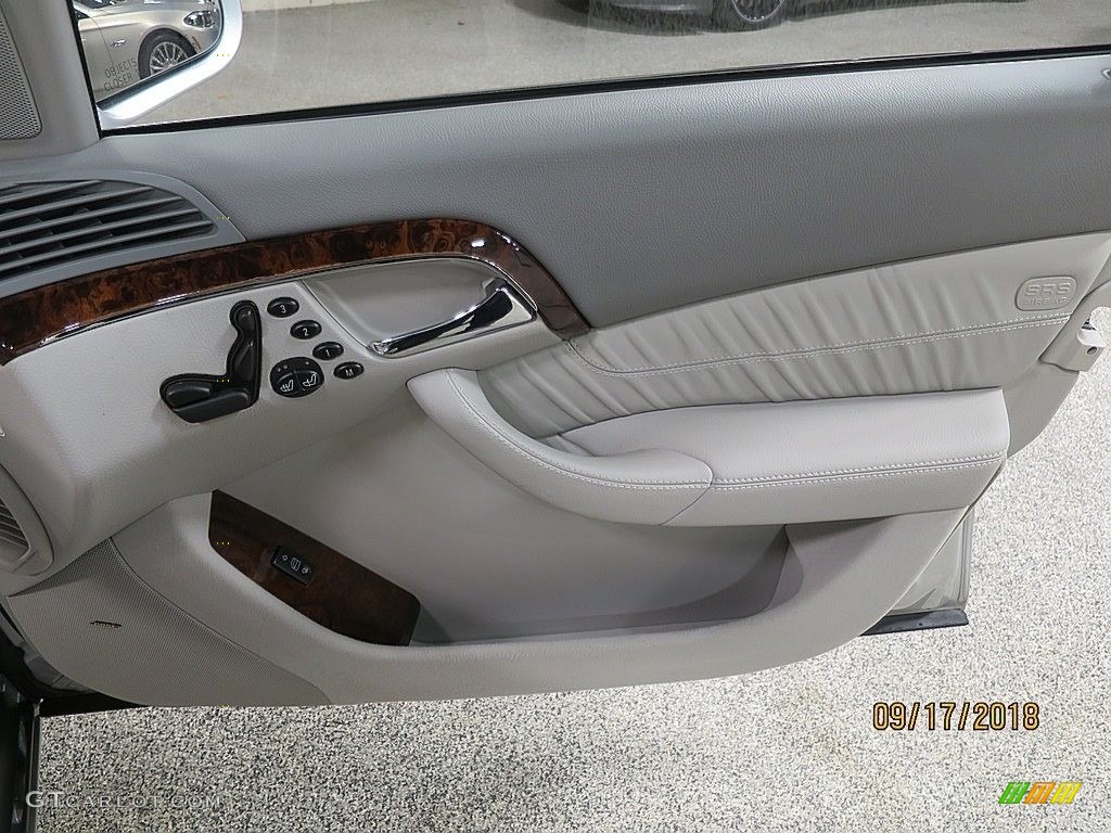 2005 S 500 4Matic Sedan - Brilliant Silver Metallic / Ash photo #21