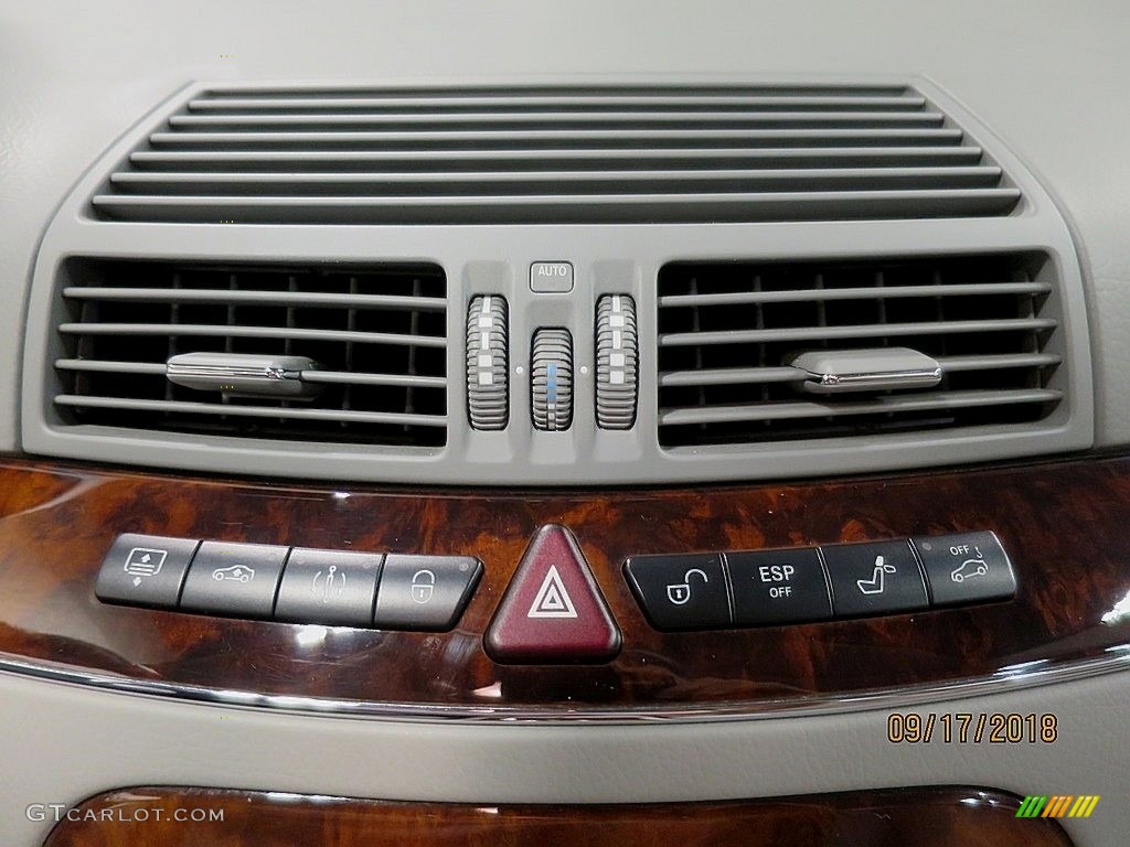 2005 S 500 4Matic Sedan - Brilliant Silver Metallic / Ash photo #26