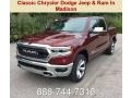 2019 Delmonico Red Pearl Ram 1500 Limited Crew Cab 4x4  photo #1