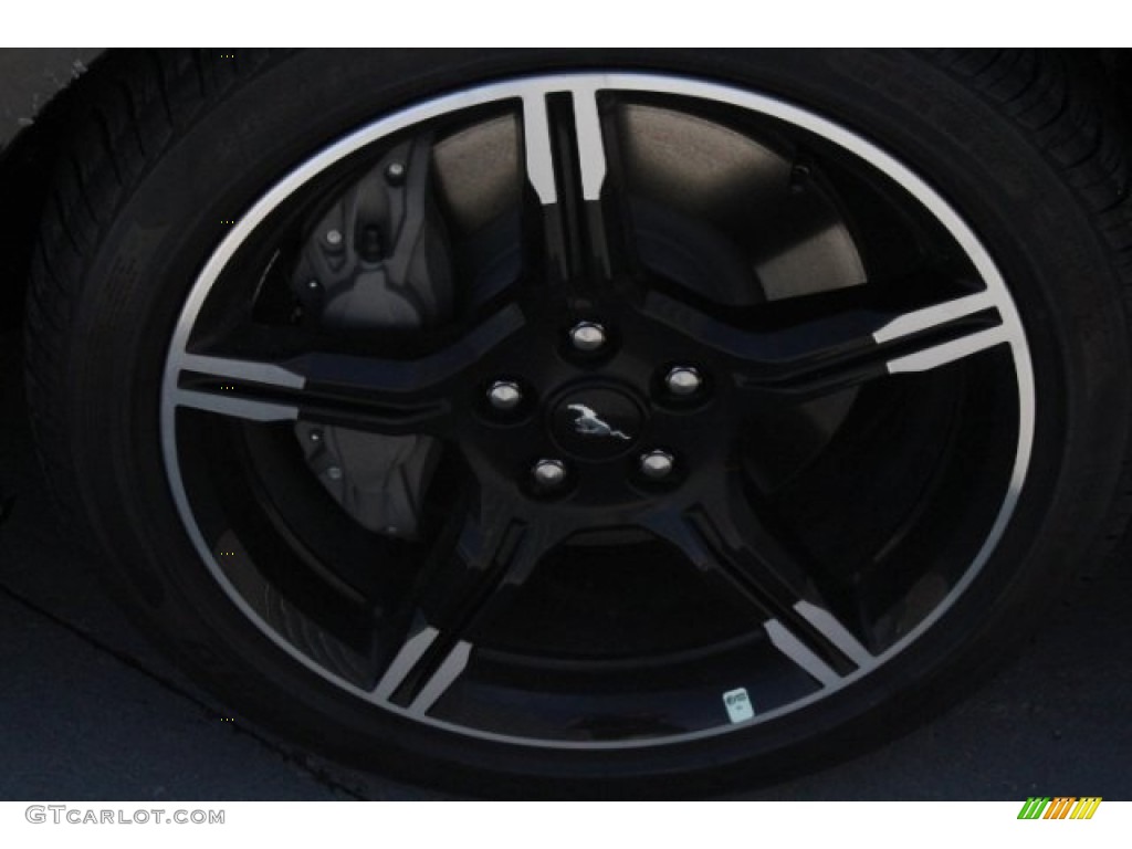 2019 Mustang California Special Fastback - Shadow Black / Ebony w/Miko Suede and Red Accent Stitching photo #12