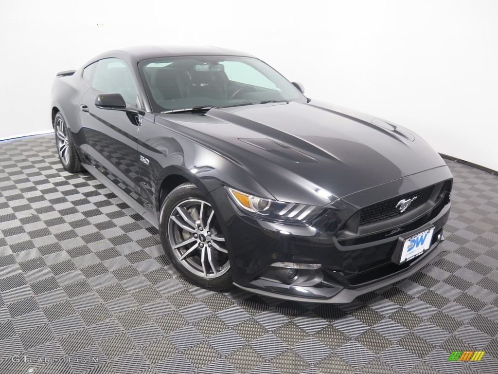 2017 Mustang GT Coupe - Shadow Black / Ebony photo #4