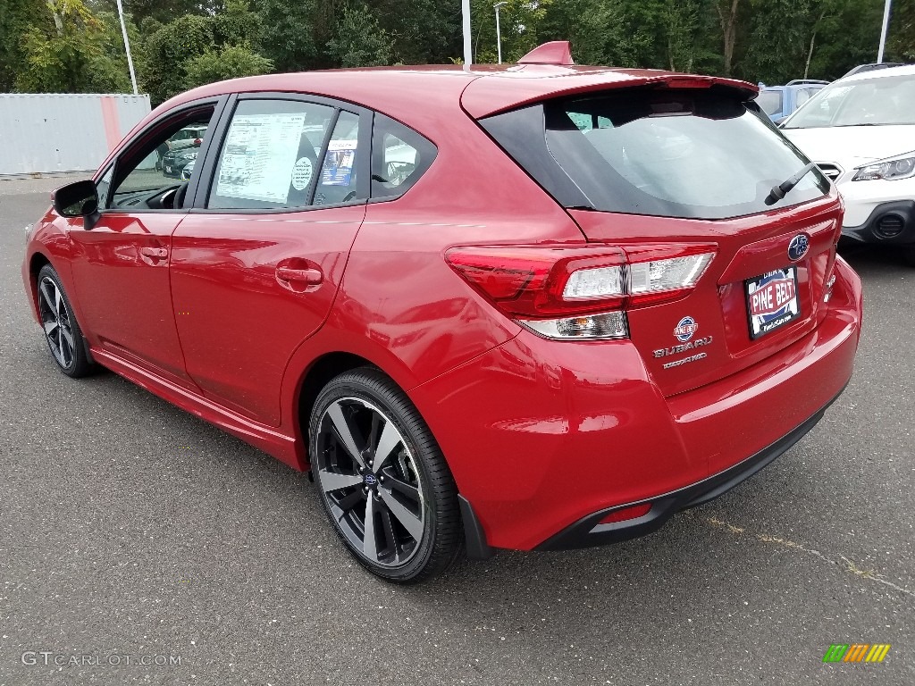 2019 Impreza 2.0i Sport 5-Door - Lithium Red Pearl / Ivory photo #4