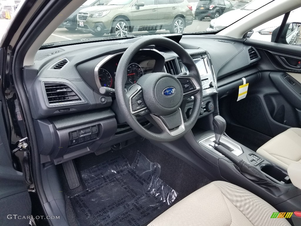 Ivory Interior 2019 Subaru Impreza 2.0i Premium 5-Door Photo #129427905