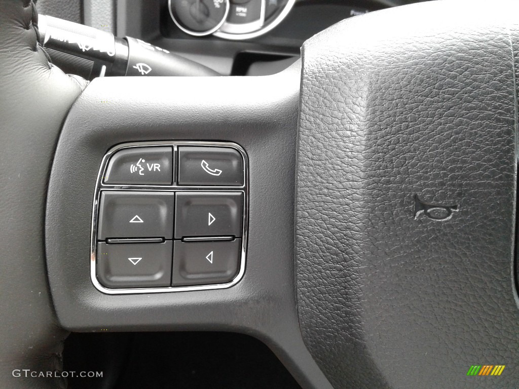 2018 1500 Big Horn Crew Cab 4x4 - Bright White / Black/Diesel Gray photo #16