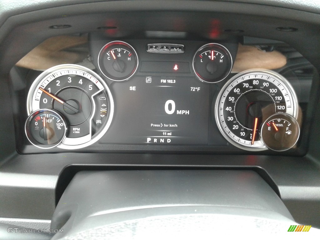 2018 Ram 1500 Big Horn Crew Cab 4x4 Gauges Photo #129428016