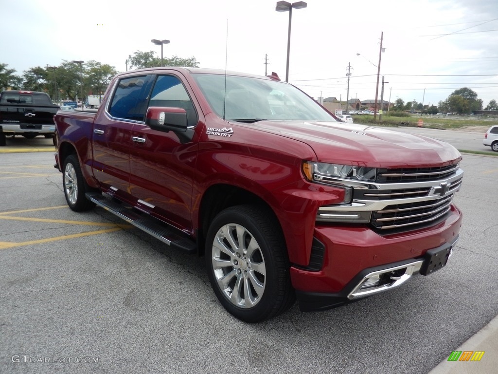 2019 Silverado 1500 High Country Crew Cab 4WD - Cajun Red Tintcoat / Jet Black photo #3