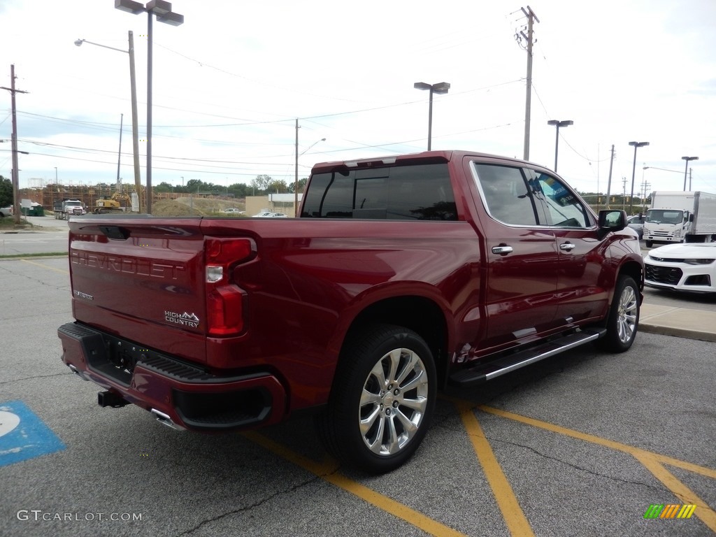 2019 Silverado 1500 High Country Crew Cab 4WD - Cajun Red Tintcoat / Jet Black photo #4