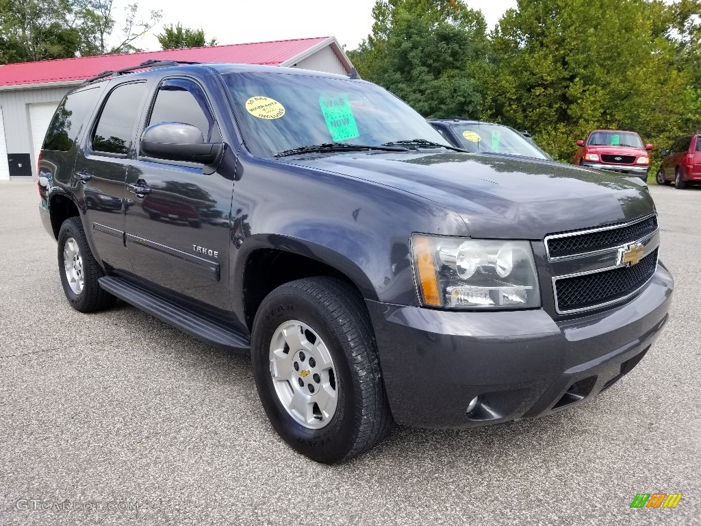 2010 Tahoe LT 4x4 - Blue Granite Metallic / Ebony photo #3