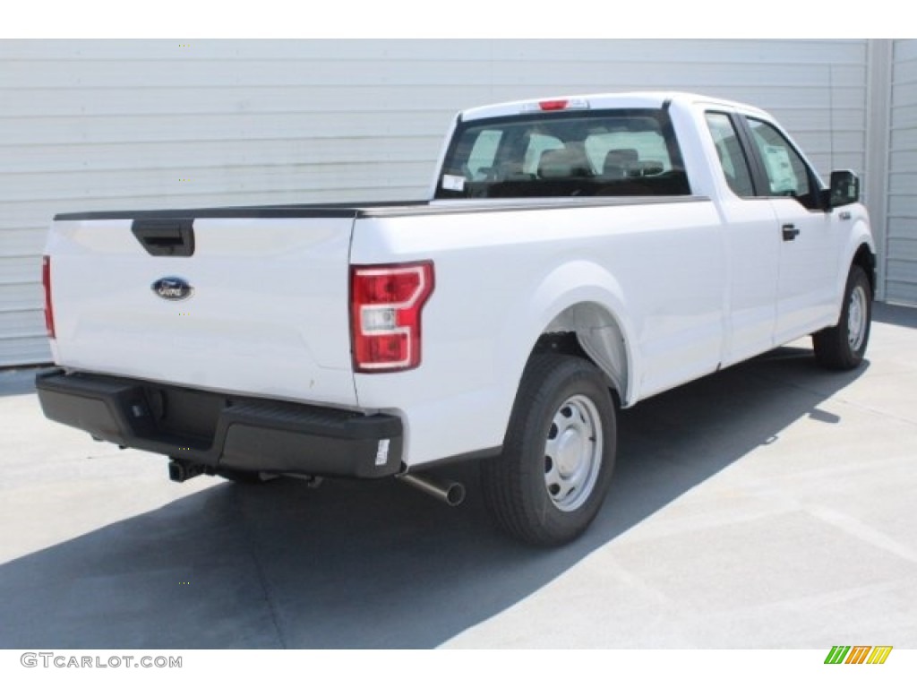 2018 F150 XL SuperCab - Oxford White / Earth Gray photo #10