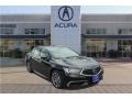 2018 Crystal Black Pearl Acura TLX V6 SH-AWD Technology Sedan  photo #1