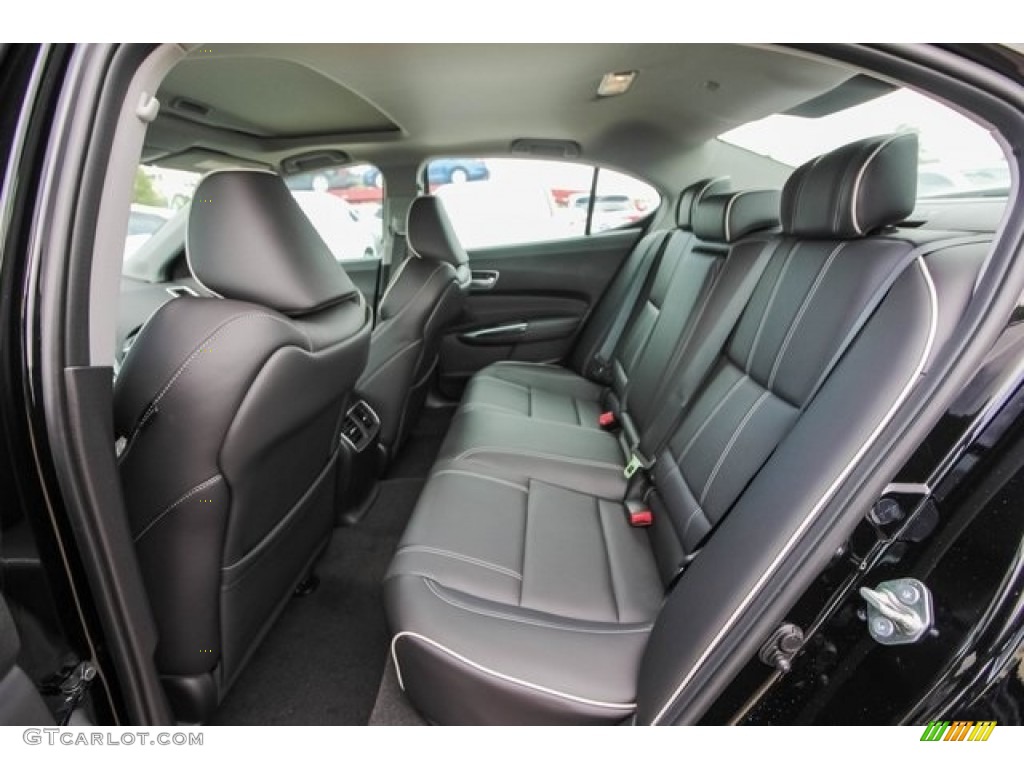 2018 Acura TLX V6 SH-AWD Technology Sedan Rear Seat Photo #129430143