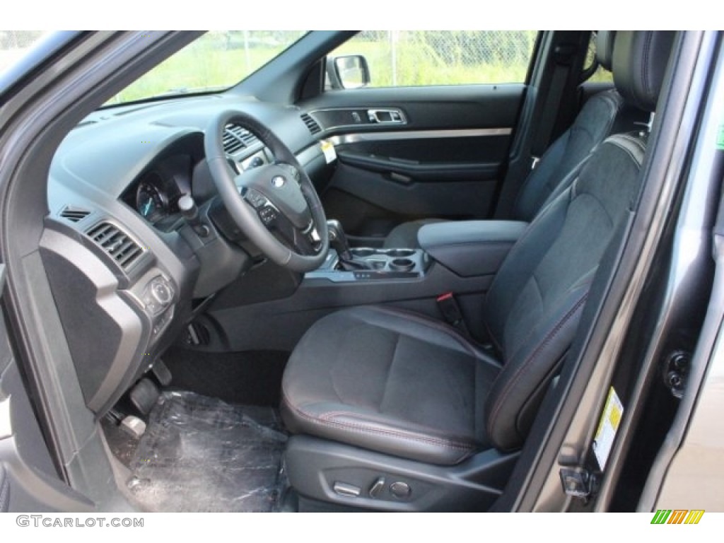 2018 Explorer XLT - Magnetic Metallic / Ebony Black photo #14