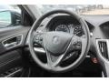 Ebony 2018 Acura TLX V6 SH-AWD Technology Sedan Steering Wheel