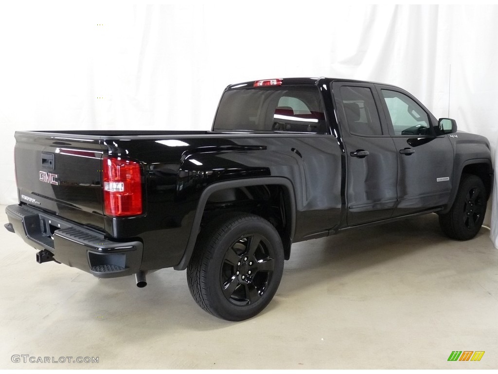 Onyx Black 2019 GMC Sierra 1500 Limited Elevation Double Cab 4WD Exterior Photo #129430608