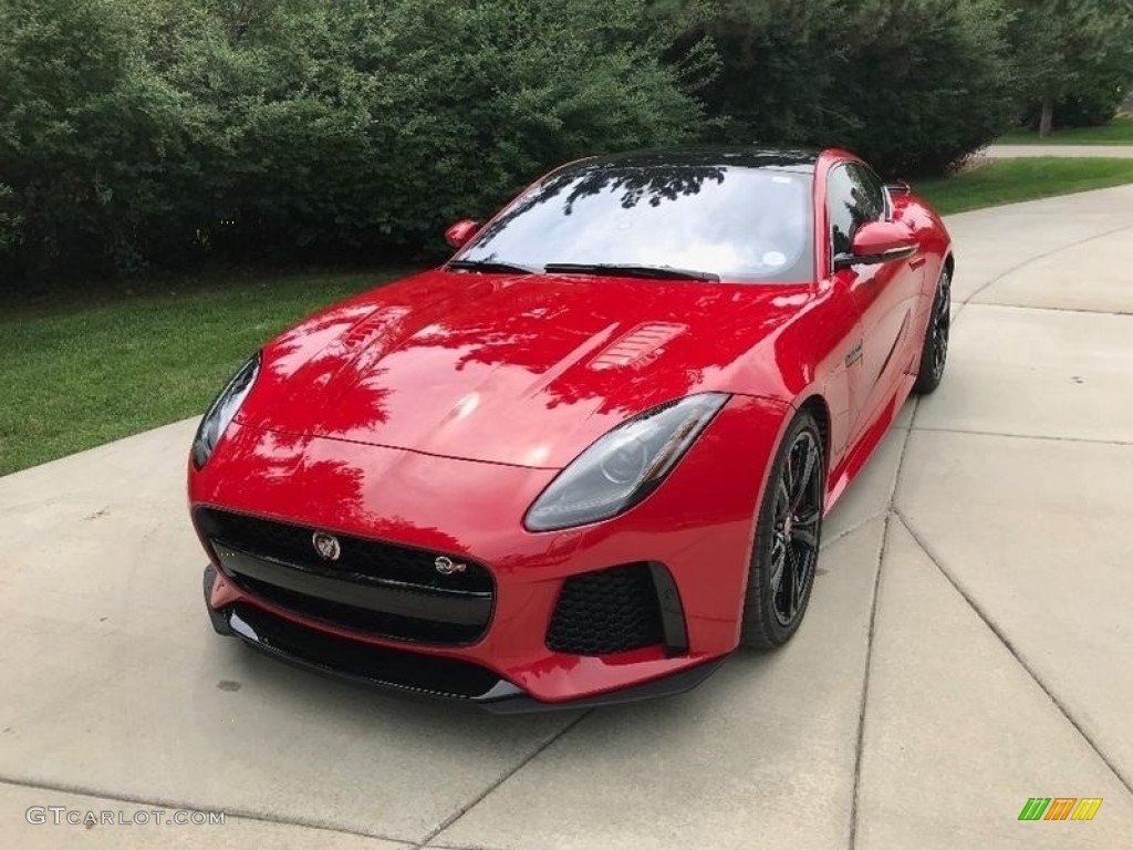 Caldera Red Jaguar F-TYPE