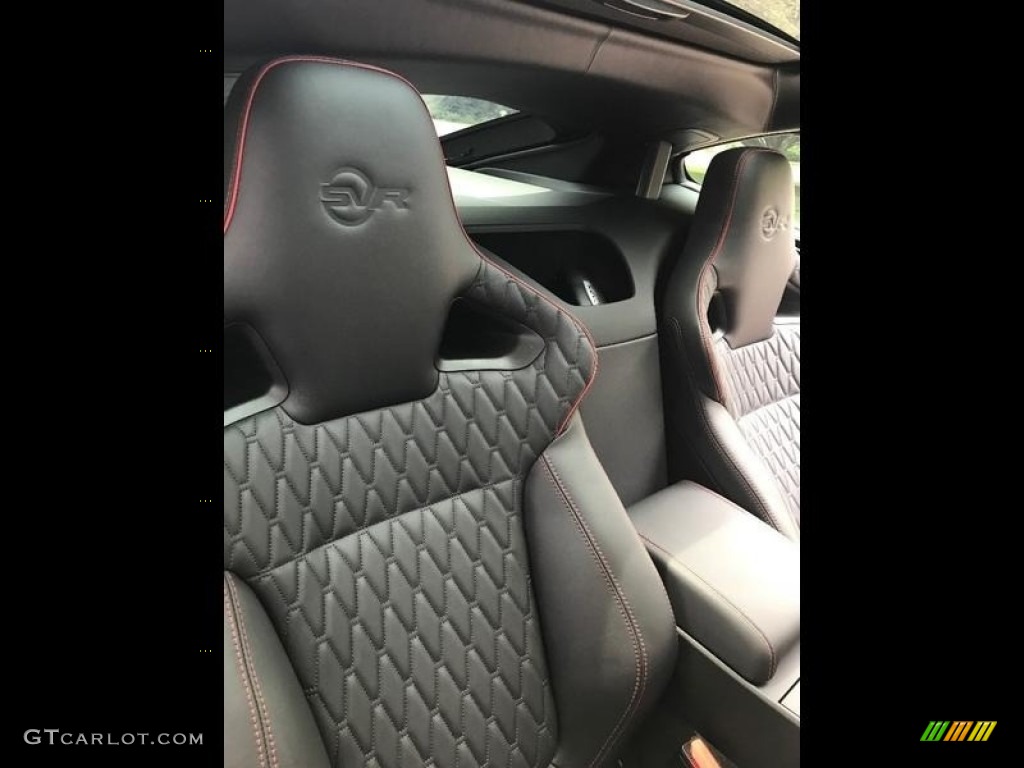 2017 F-TYPE SVR AWD Coupe - Caldera Red / SVR Quilted Jet W/Red Stitching photo #2