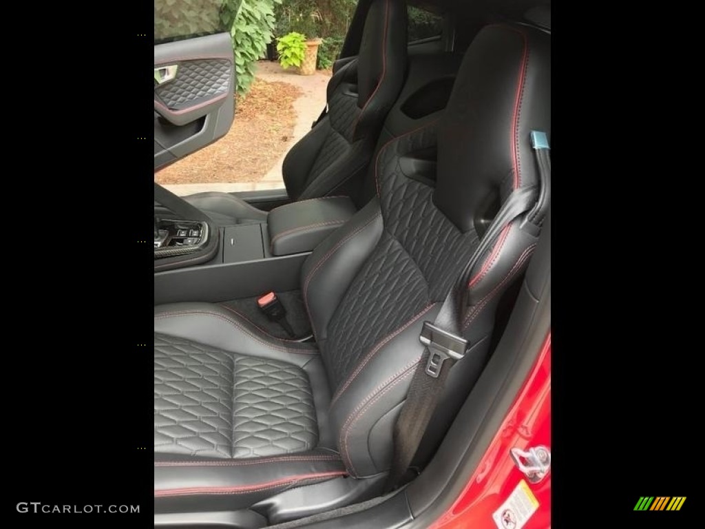 2017 Jaguar F-TYPE SVR AWD Coupe Front Seat Photo #129430959