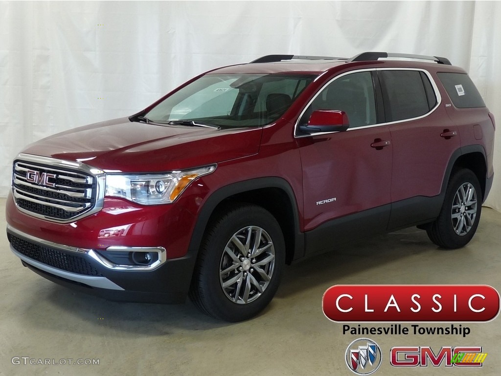 2019 Acadia SLT AWD - Red Quartz Tintcoat / Jet Black photo #1