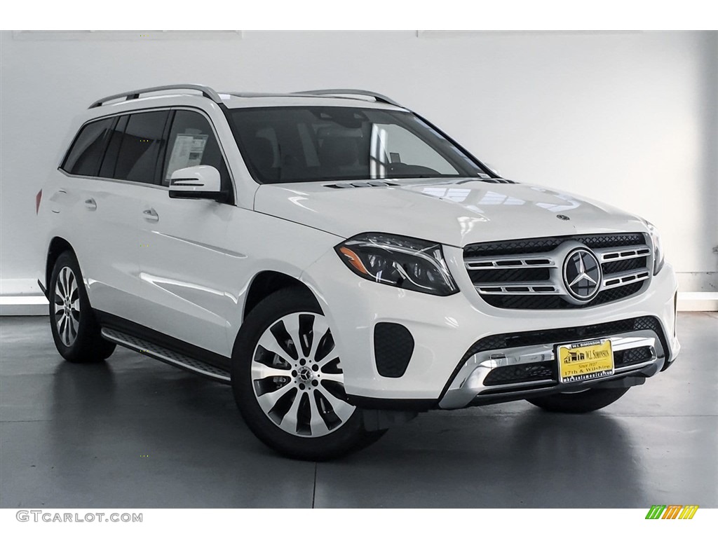 2019 GLS 450 4Matic - Polar White / Black photo #12