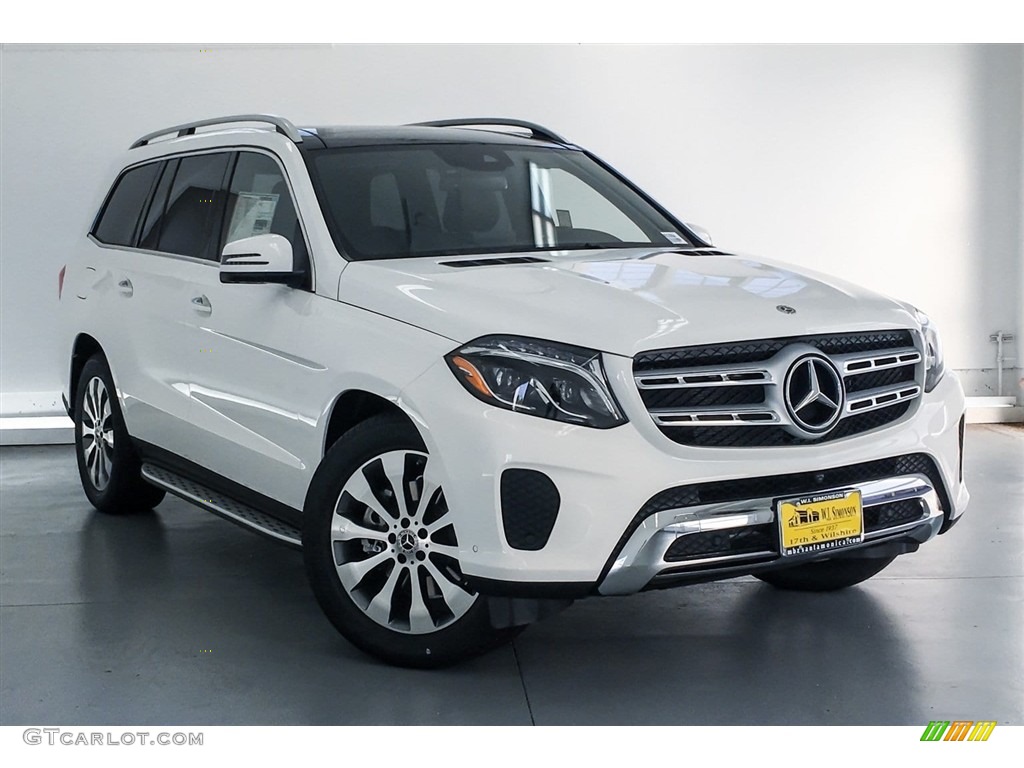 2019 GLS 450 4Matic - Polar White / Black photo #12