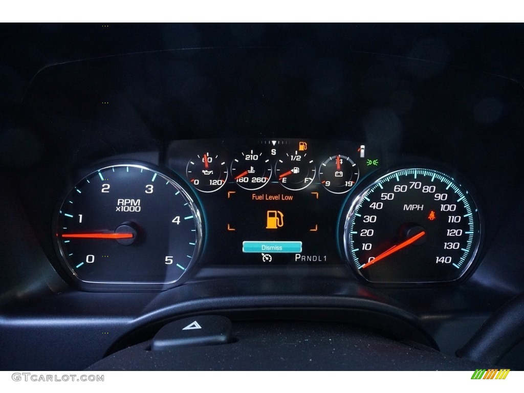 2019 GMC Sierra 2500HD Denali Crew Cab 4WD Gauges Photo #129435657